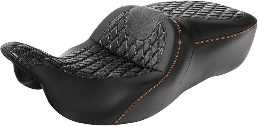 Amazon | HUILI-JPHOME ブラックステッチ 乗り心地重視 ダイアモンド